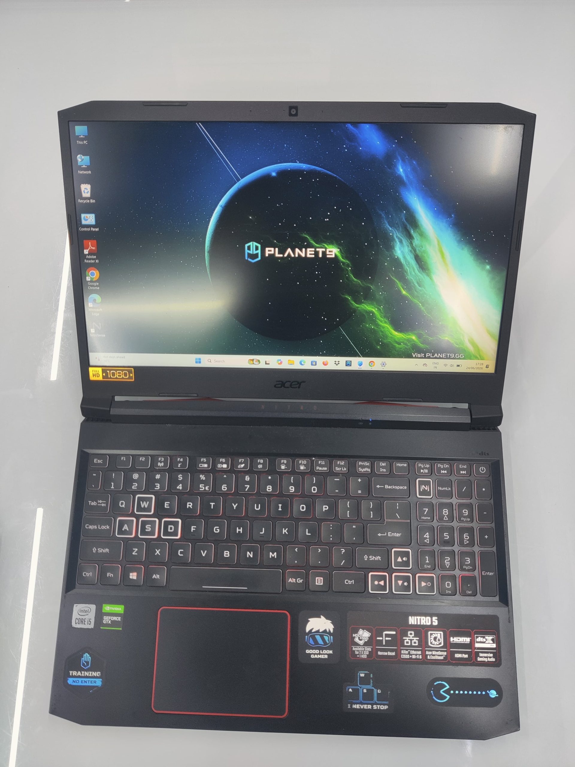 Acer Nitro 5 Gaming Laptop for video editing and graphics work